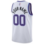 Maillot NBA Utah Jazz Personnalisable Nike 2025-26 Association Edition Blanc Swingman - Homme